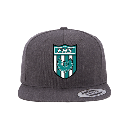 Farmington Soccer Crest - Flat Bill Snapback