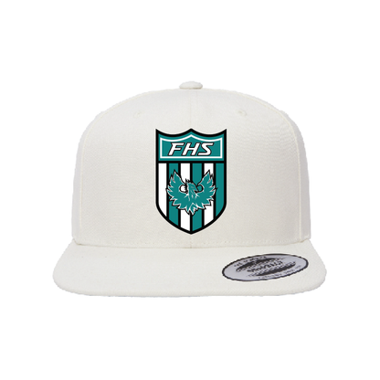 Farmington Soccer Crest - Flat Bill Snapback