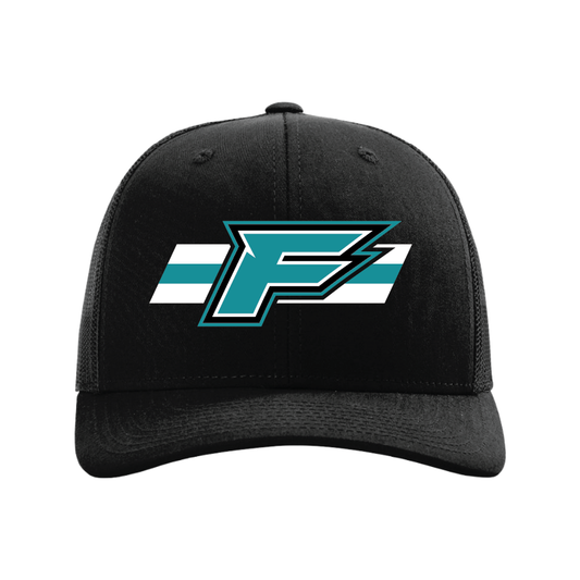 F Logo w/Stripe - Trucker Hat