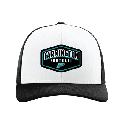 Farmington Football Drop Shadow Patch - Trucker Hat
