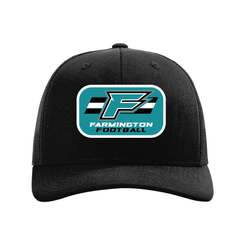 F Logo w/Stripe Patch - Trucker Hat