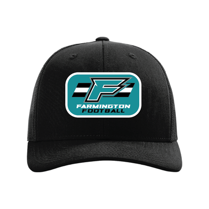 F Logo w/Stripe Patch - Trucker Hat