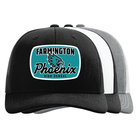 Vintage Farmington Phoenix Football Patch - Trucker Hat